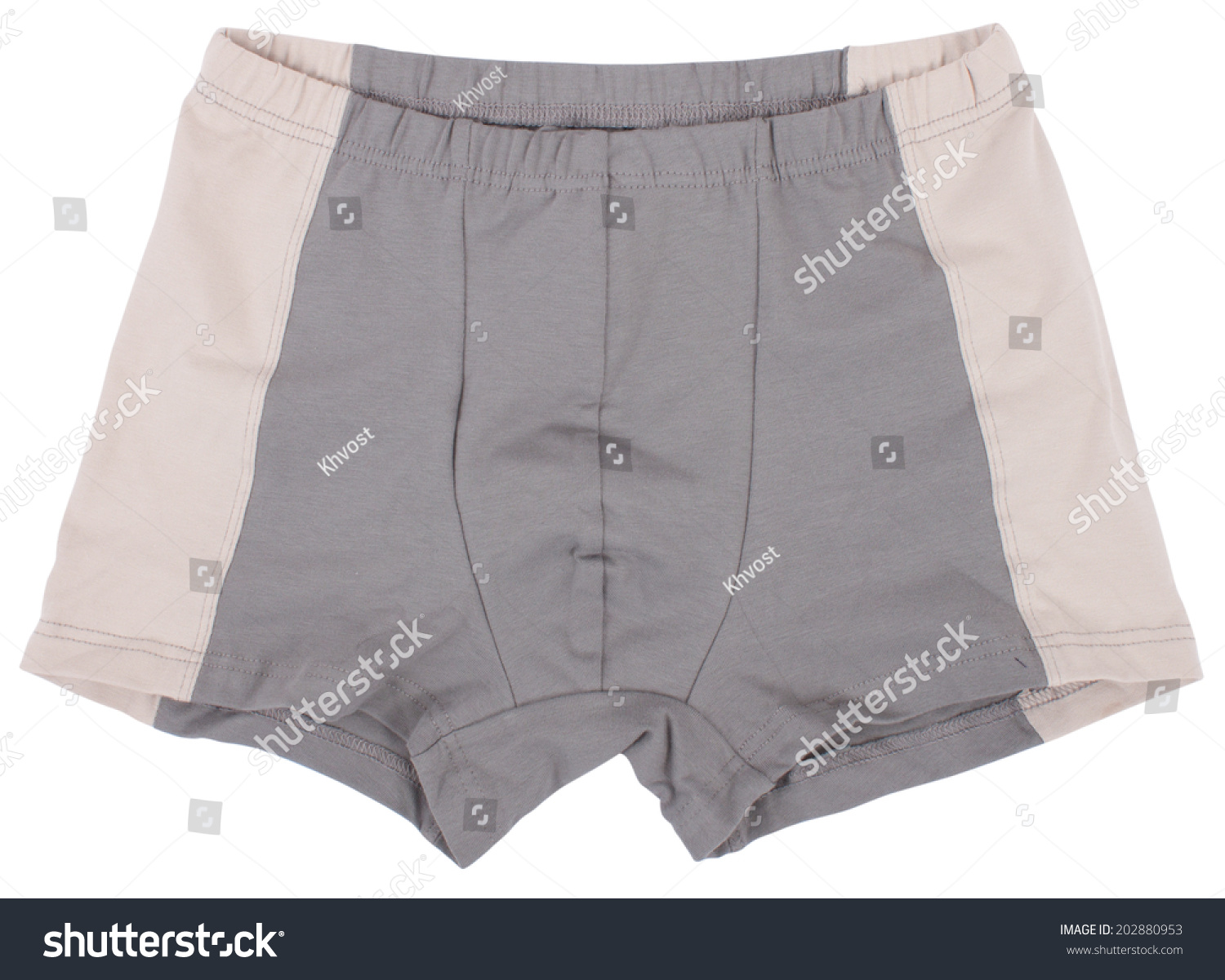 Male Underwear Isolated On White Background Stock Photo 202880953 ...