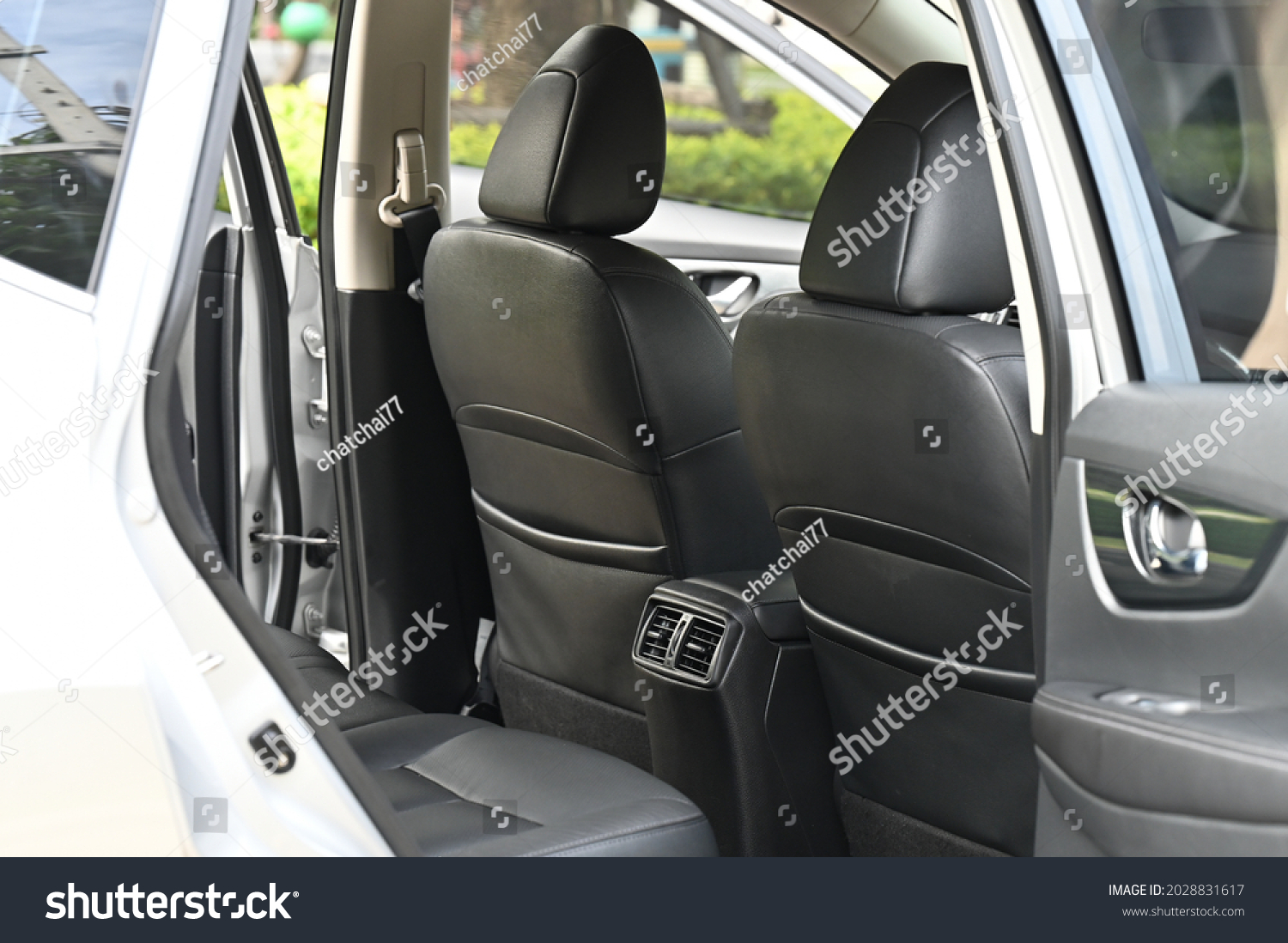 Inside Back Seat Passenger Seat Wide Stock Photo 2028831617 Shutterstock