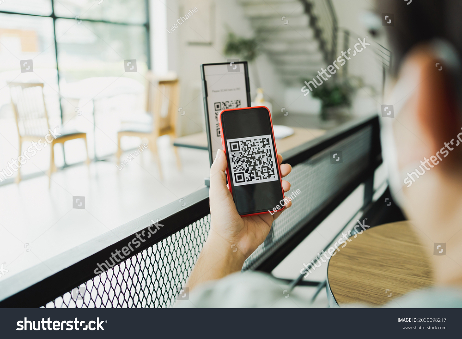 Qr Code Payment E Wallet Man Stock Photo 2030098217 | Shutterstock