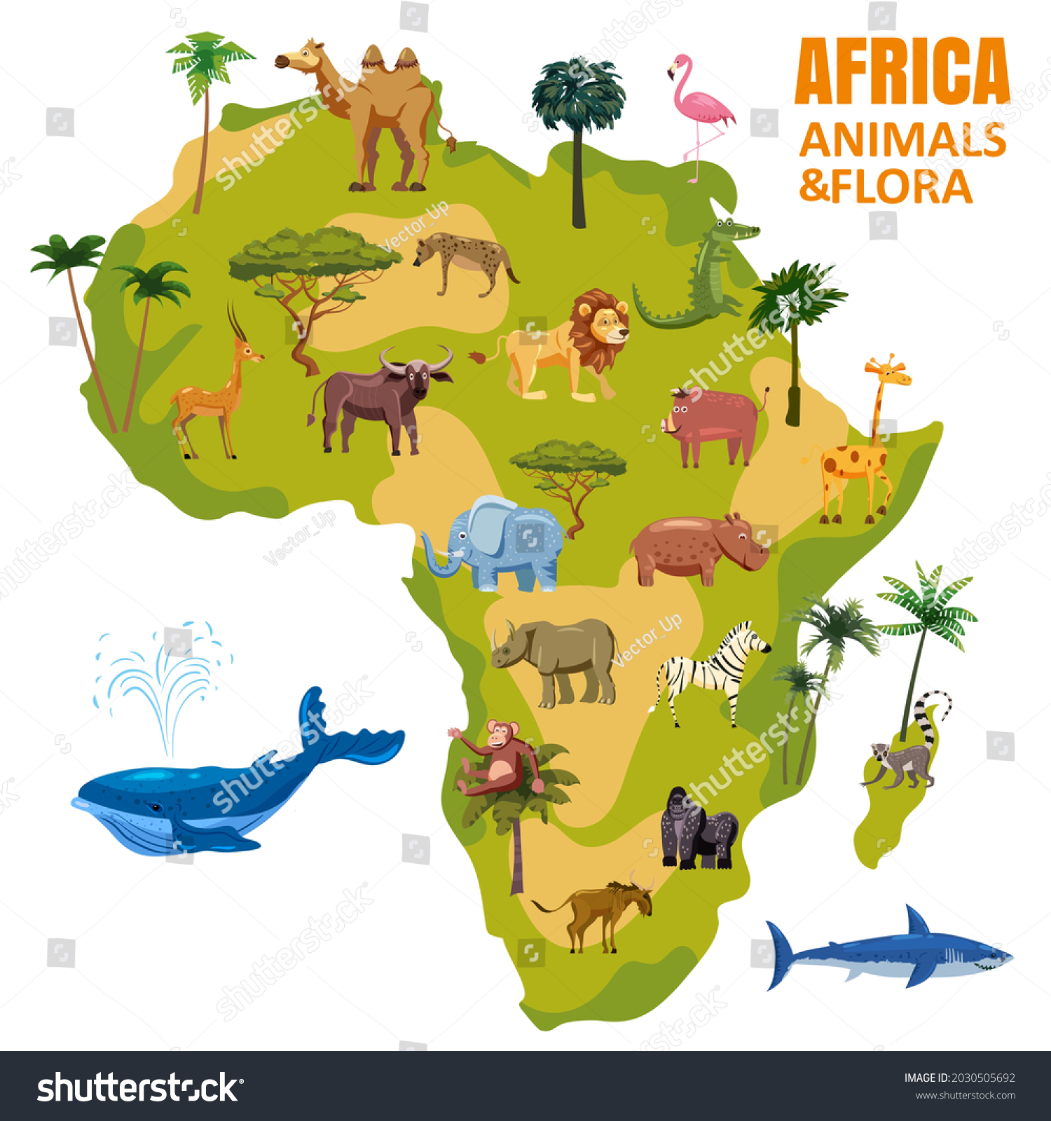 Stock-vector-vector-Map-of-the-World-with-cartoon-animals-for-Kids-Europe-Asia-South-America-North-America-797165680