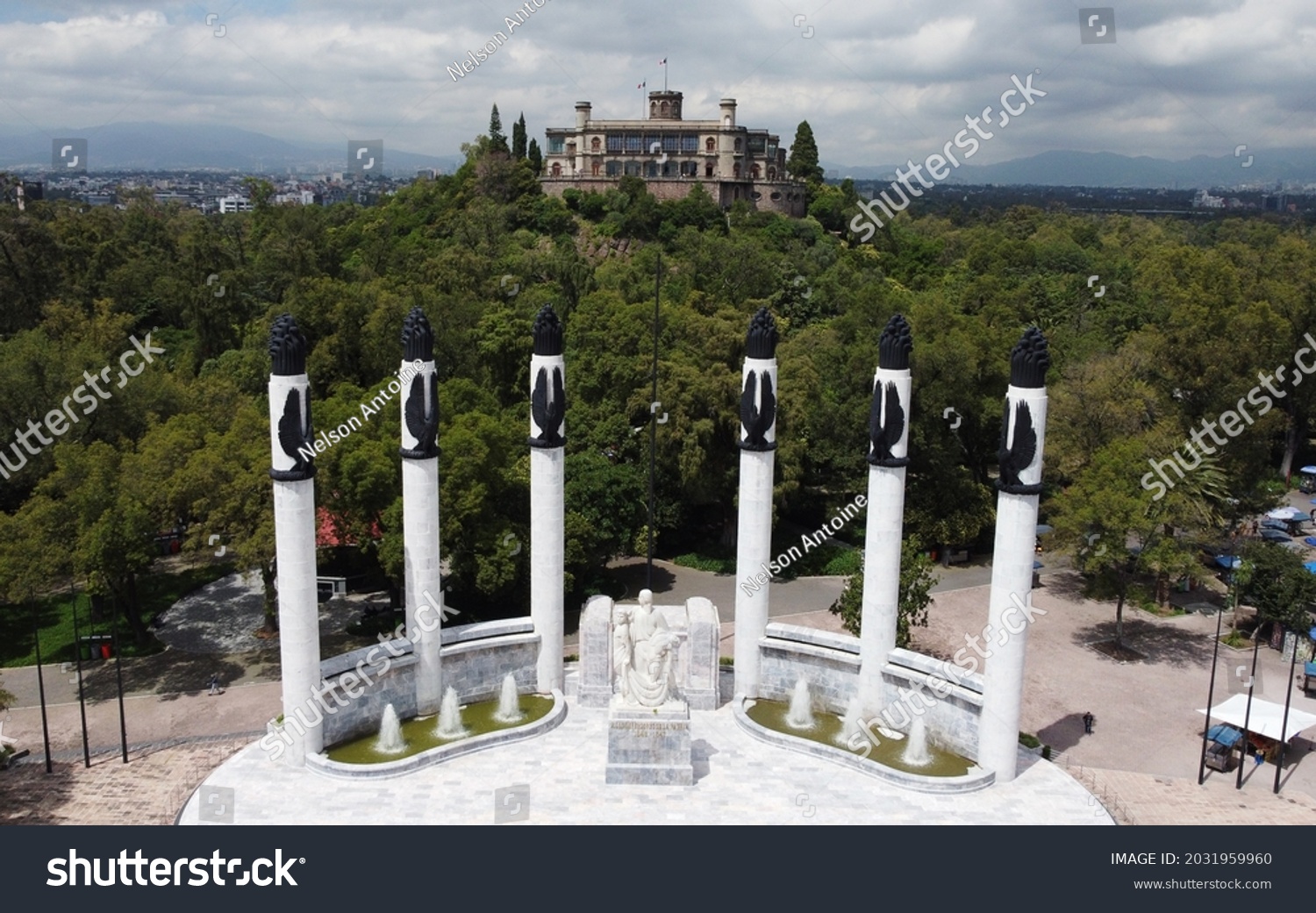 Aerial Panoramic View Altar La Patria Stock Photo 2031959960 | Shutterstock