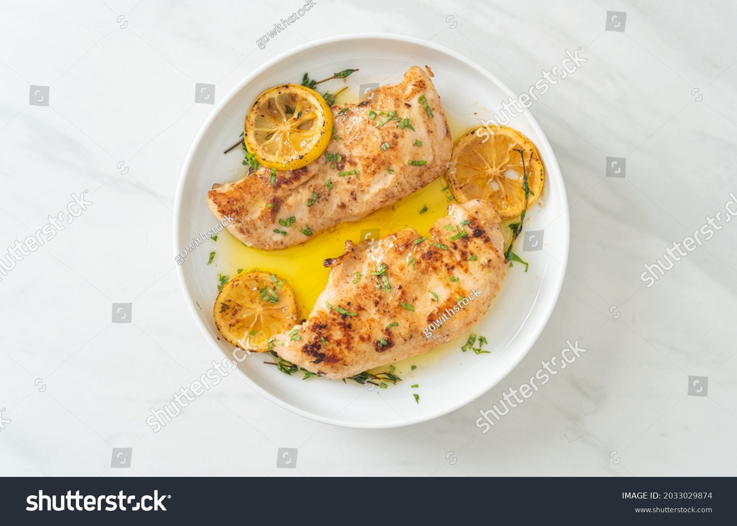 Тарелка С Курицей Фото