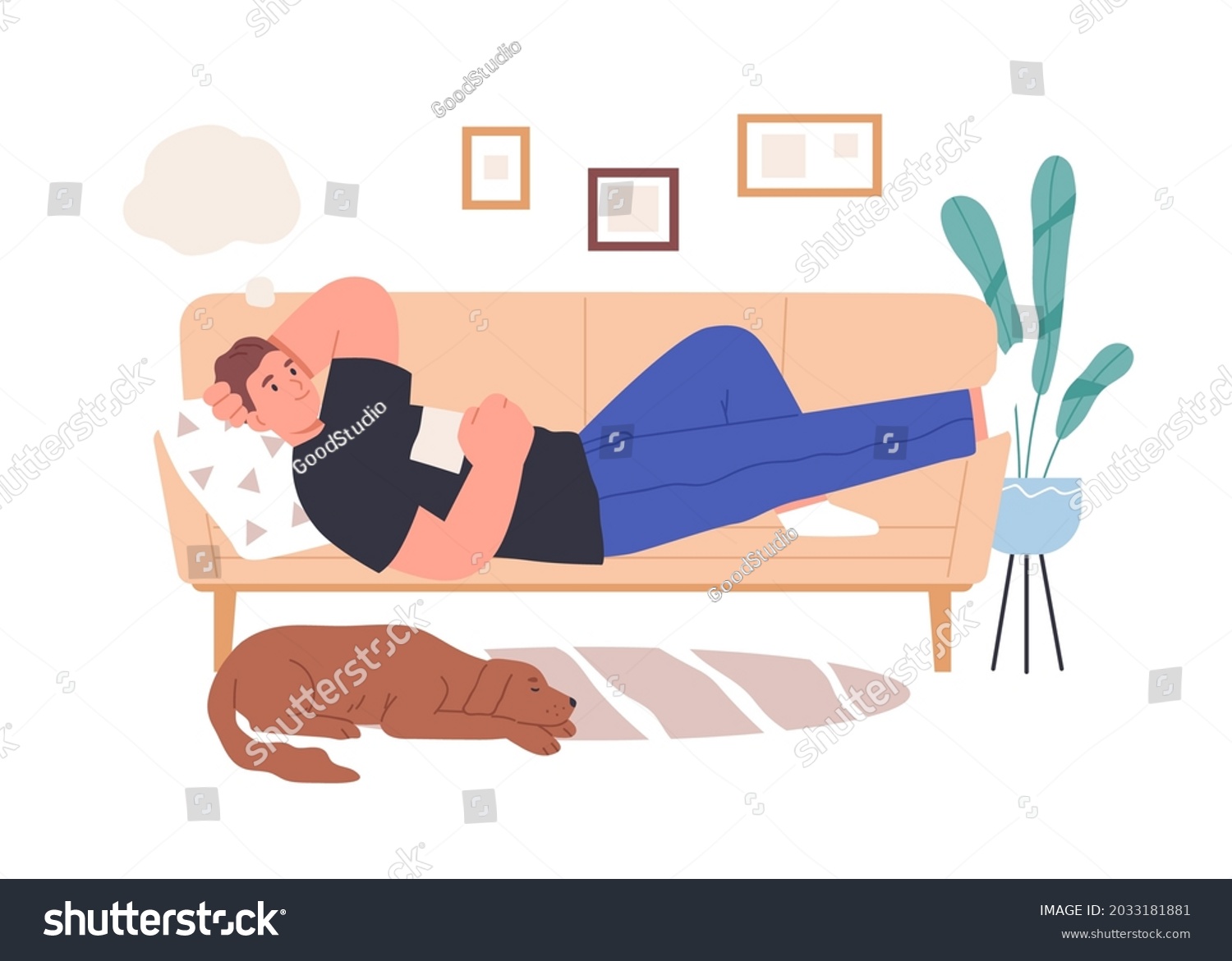 Лежащий человек на животе рисунок