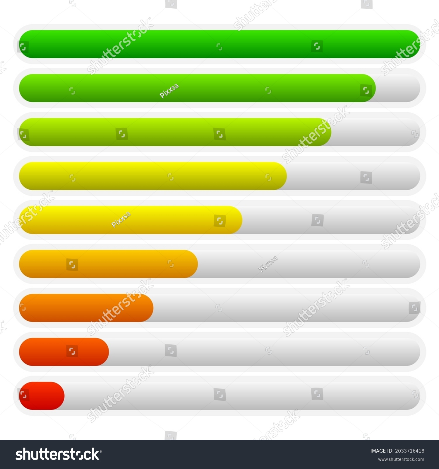 Loader Preloader Progress Bar Vector Element Stock Vector (Royalty Free ...