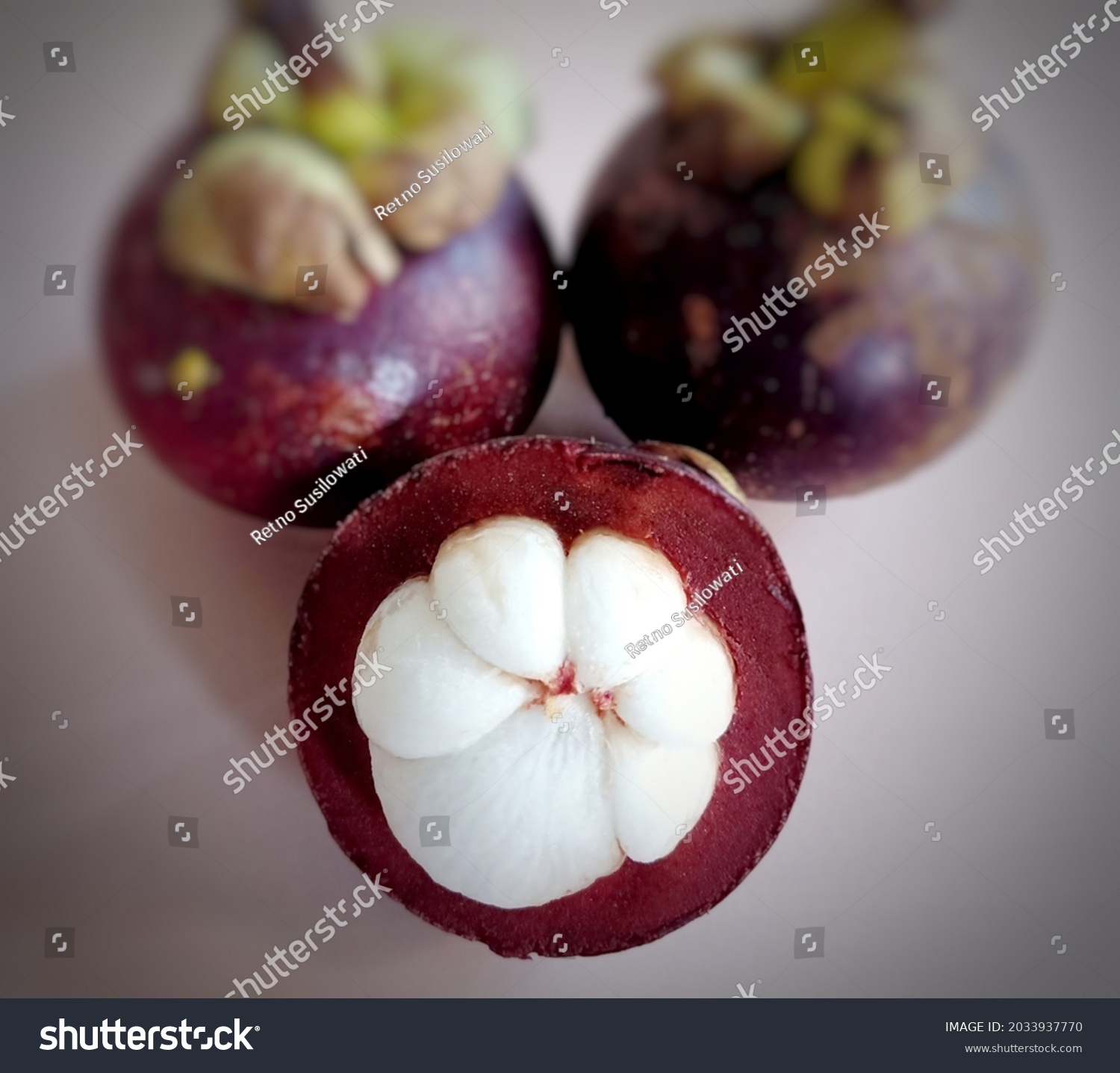 Mangosteen Garcinia Mangostana L Known Fruit库存照片 Shutterstock