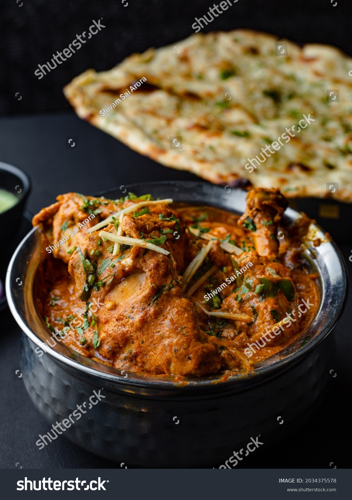 North Indian Food Platting Stock Photo 2034375578 | Shutterstock