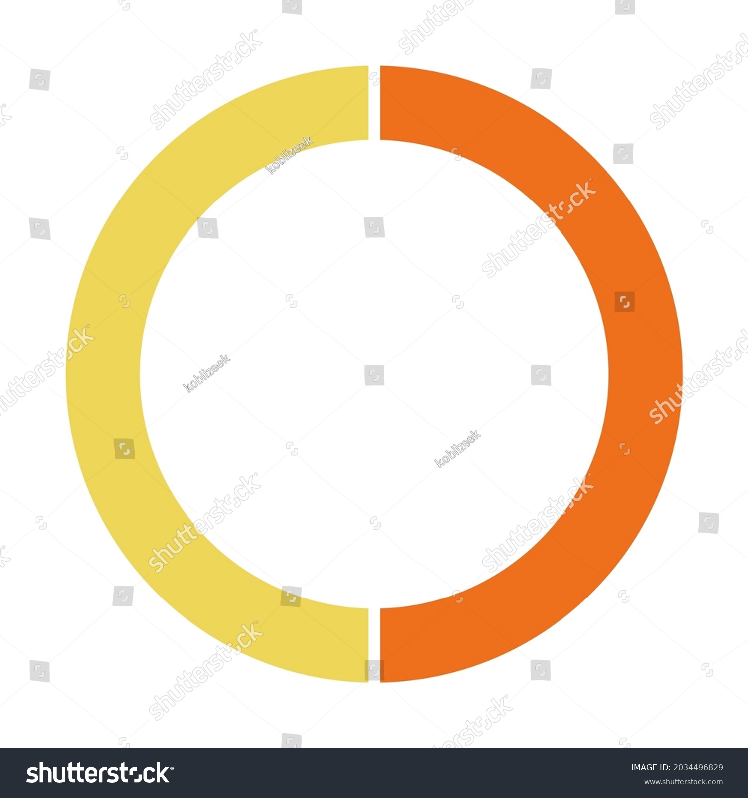 Infographic Pie Chart Cycle Presentation Diagram Stock Vector (Royalty