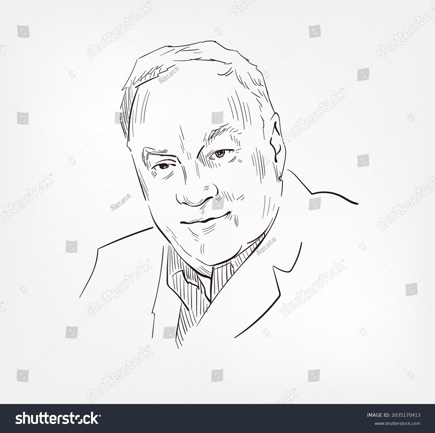 Dr Thomas J Tom Fogarty American Stock Vector (Royalty Free) 2035170413 ...