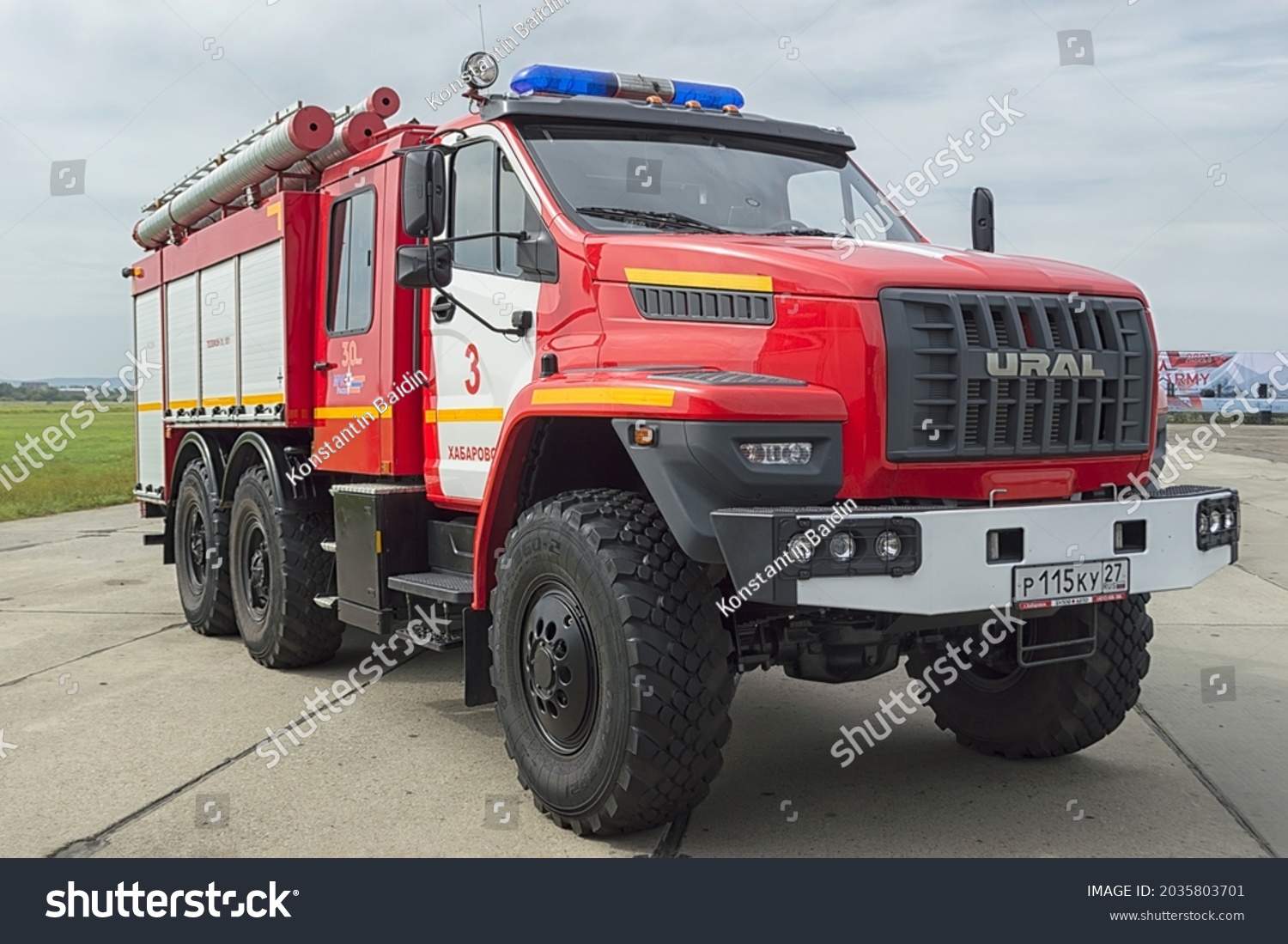 Новая пожарная машина Урал Некст