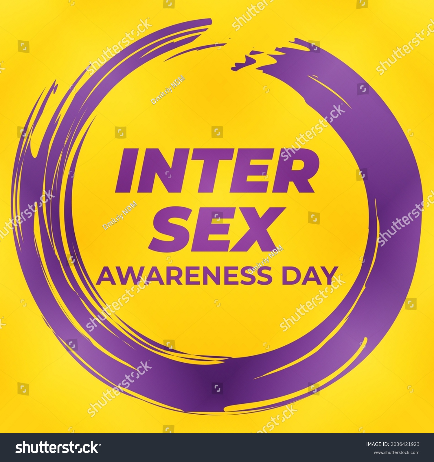 26th October Intersex Awareness Day This Stock Vector Royalty Free 2036421923 Shutterstock 