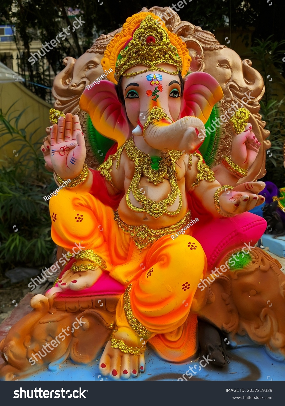 Eco Friendly Statue Indian Lord God Stock Photo 2037219329 | Shutterstock