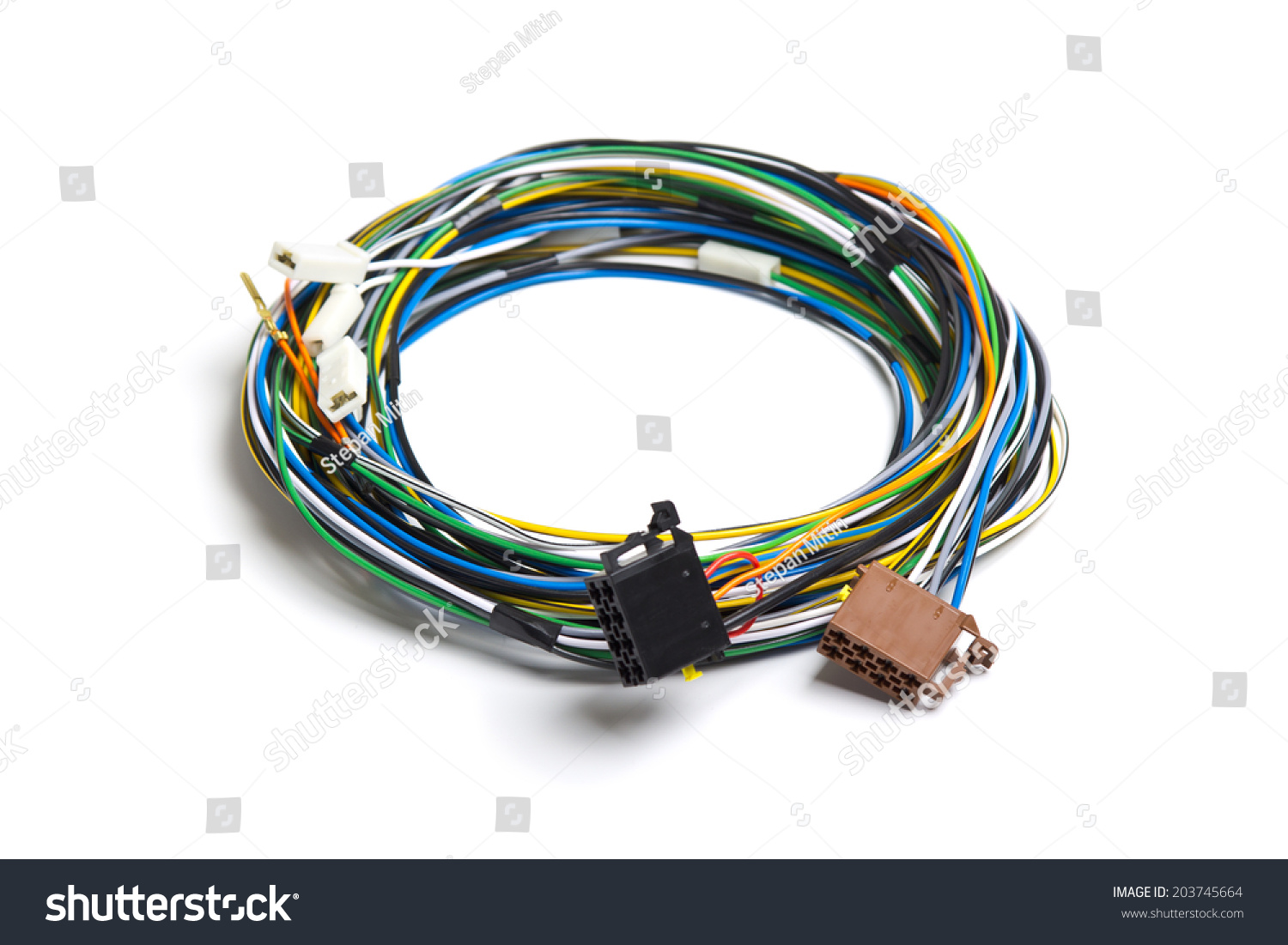 Car Electric Wiring Set Stock Photo 203745664 | Shutterstock