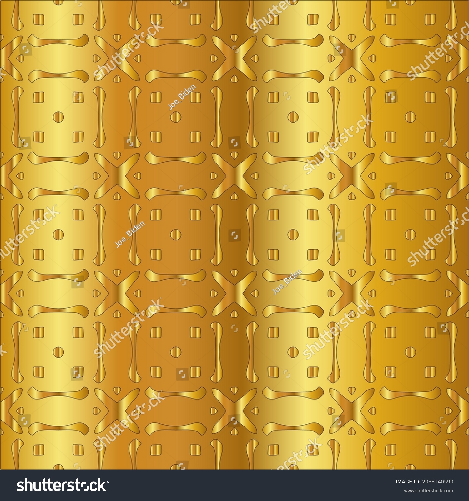 Gold Metal Texture Background Vector Illustration Stock Vector (Royalty ...