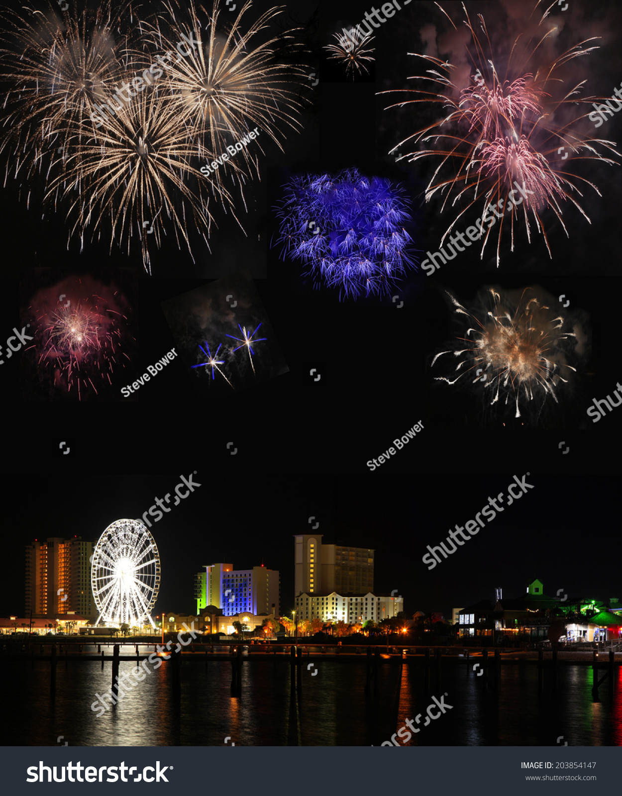 1 Pensacola beach fireworks 图片、库存照片和矢量图 Shutterstock