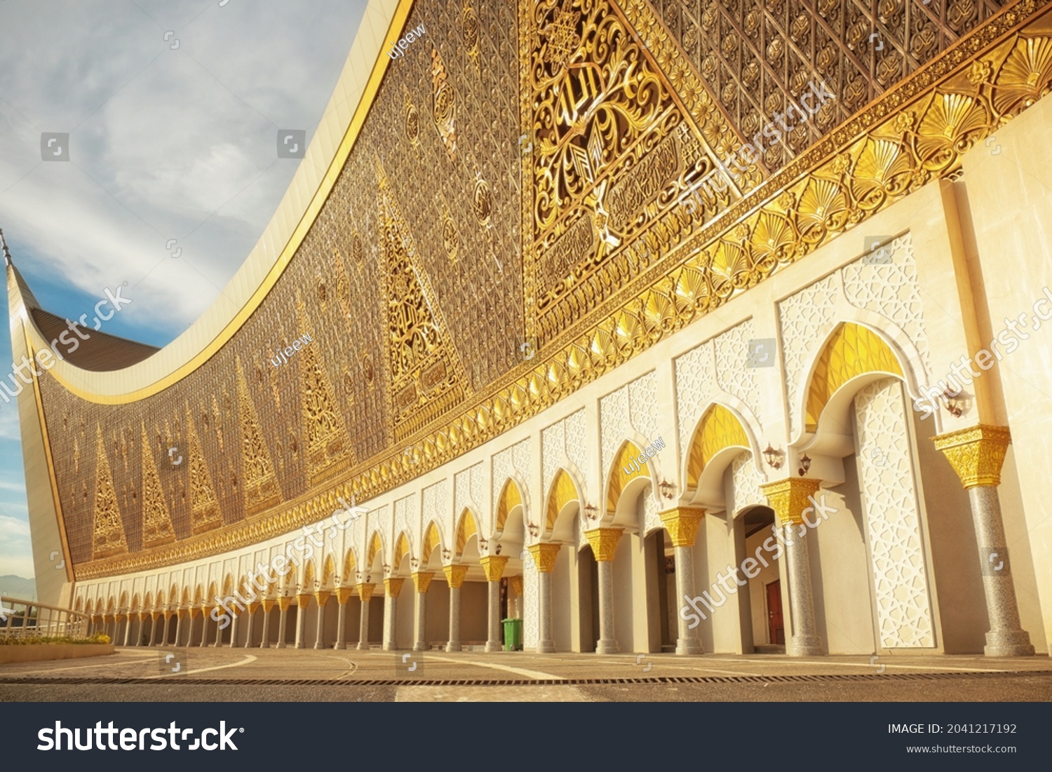 Great Mosque West Sumatra Province Indonesia Stock Photo Shutterstock