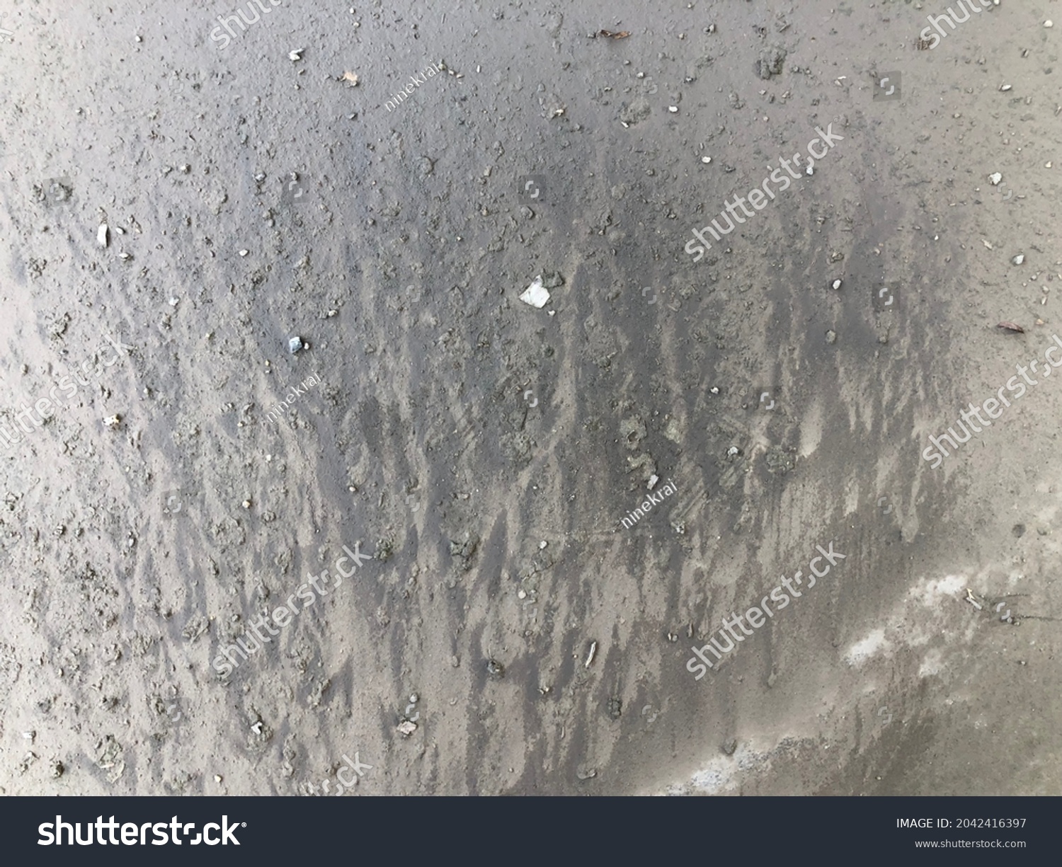 Full Frame Pattern Slit On Ground Stock Photo 2042416397 | Shutterstock