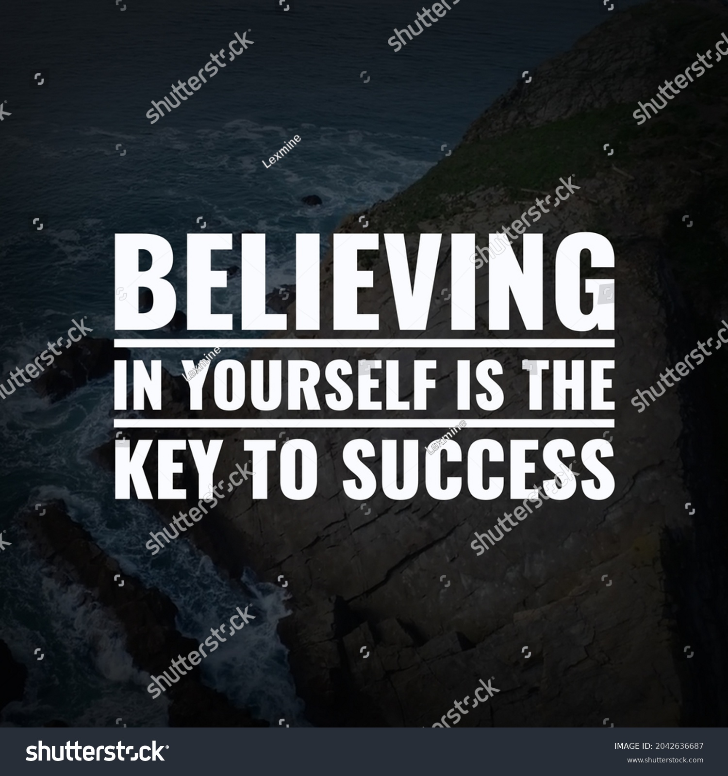 Quote Best Inspirational Motivational Quotes Sayings Stock Photo ...