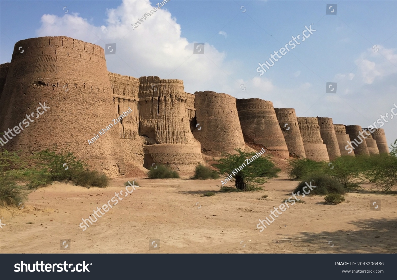 Derawar Fort Punjab Pakistan Stock Photo 2043206486 | Shutterstock