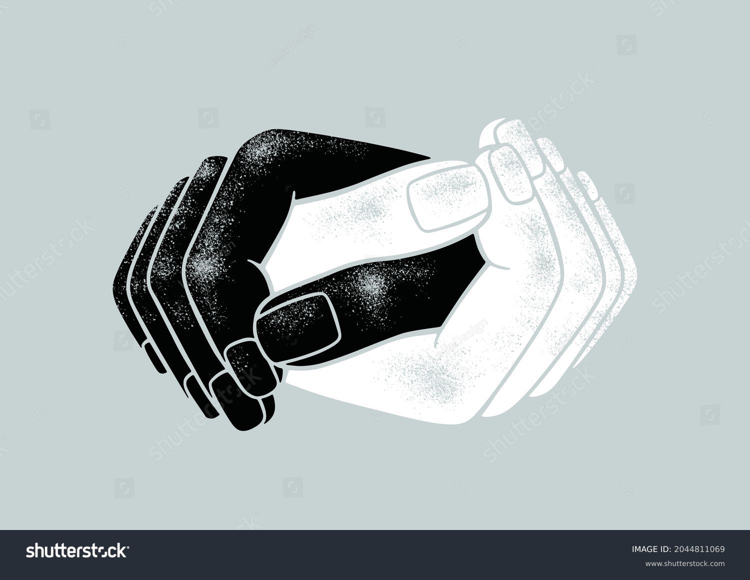 vector-illustration-two-holding-hands-symbolism-stock-vector-royalty