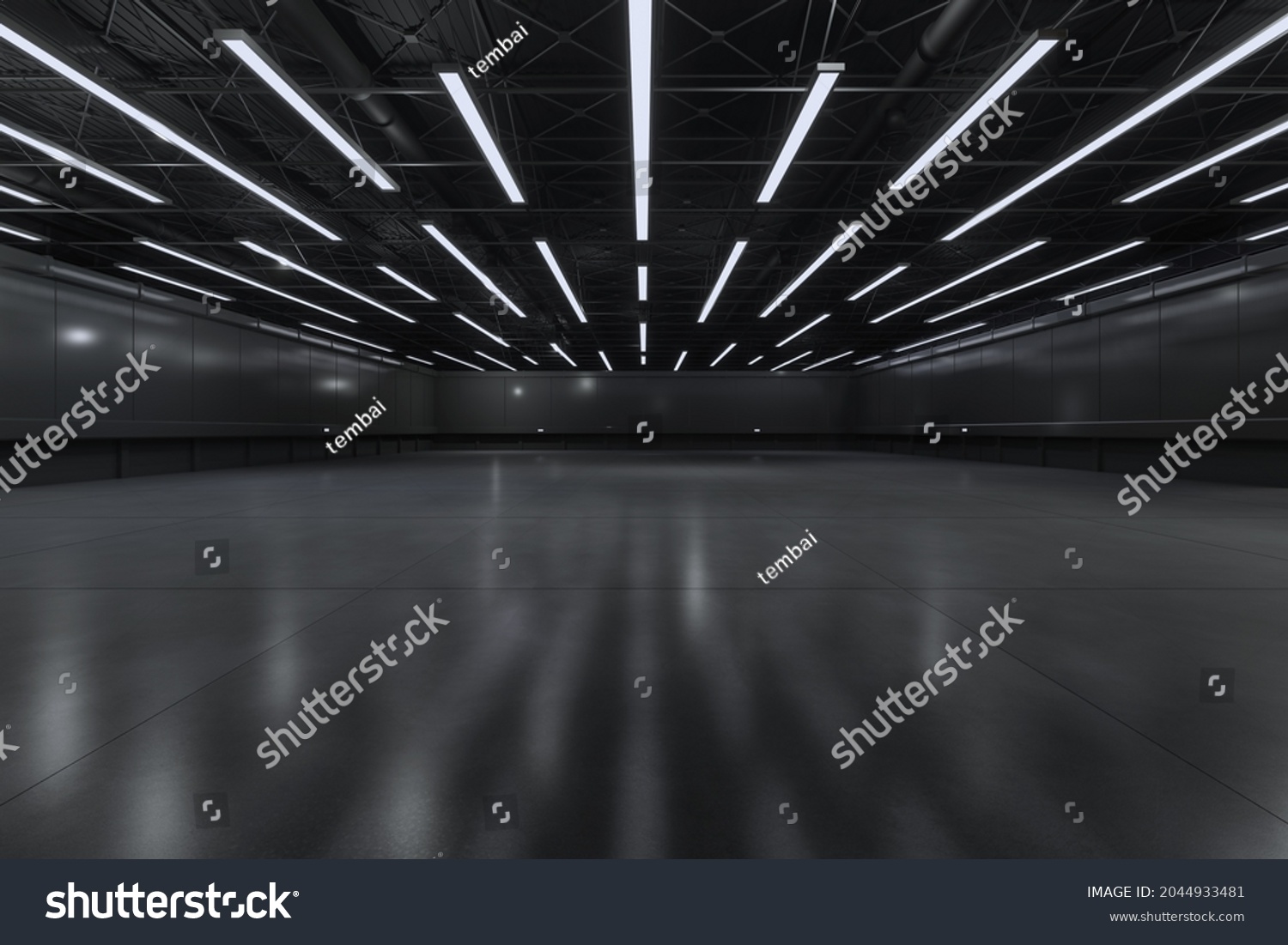 Empty Hall Exhibition Centre Backdrop Exhibition Stock Illustration ...