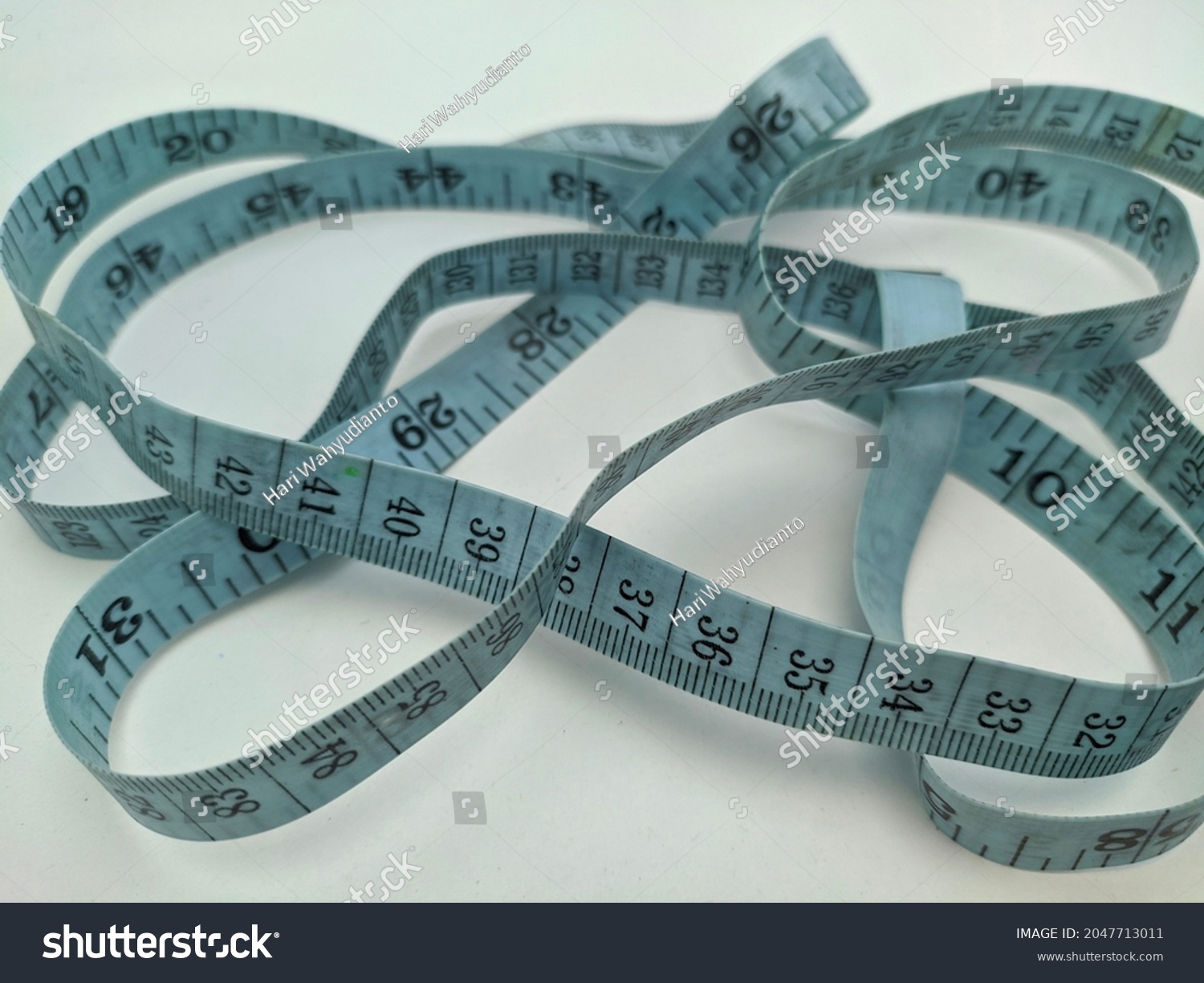 Measuring Tools Commonly Used By Tailors Stock Photo 2047713011 ...