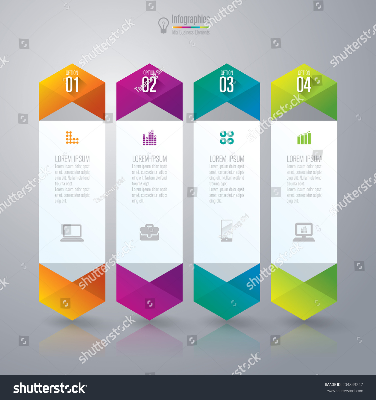 Abstract 3d Digital Illustration Infographic Vector Stock Vector ...