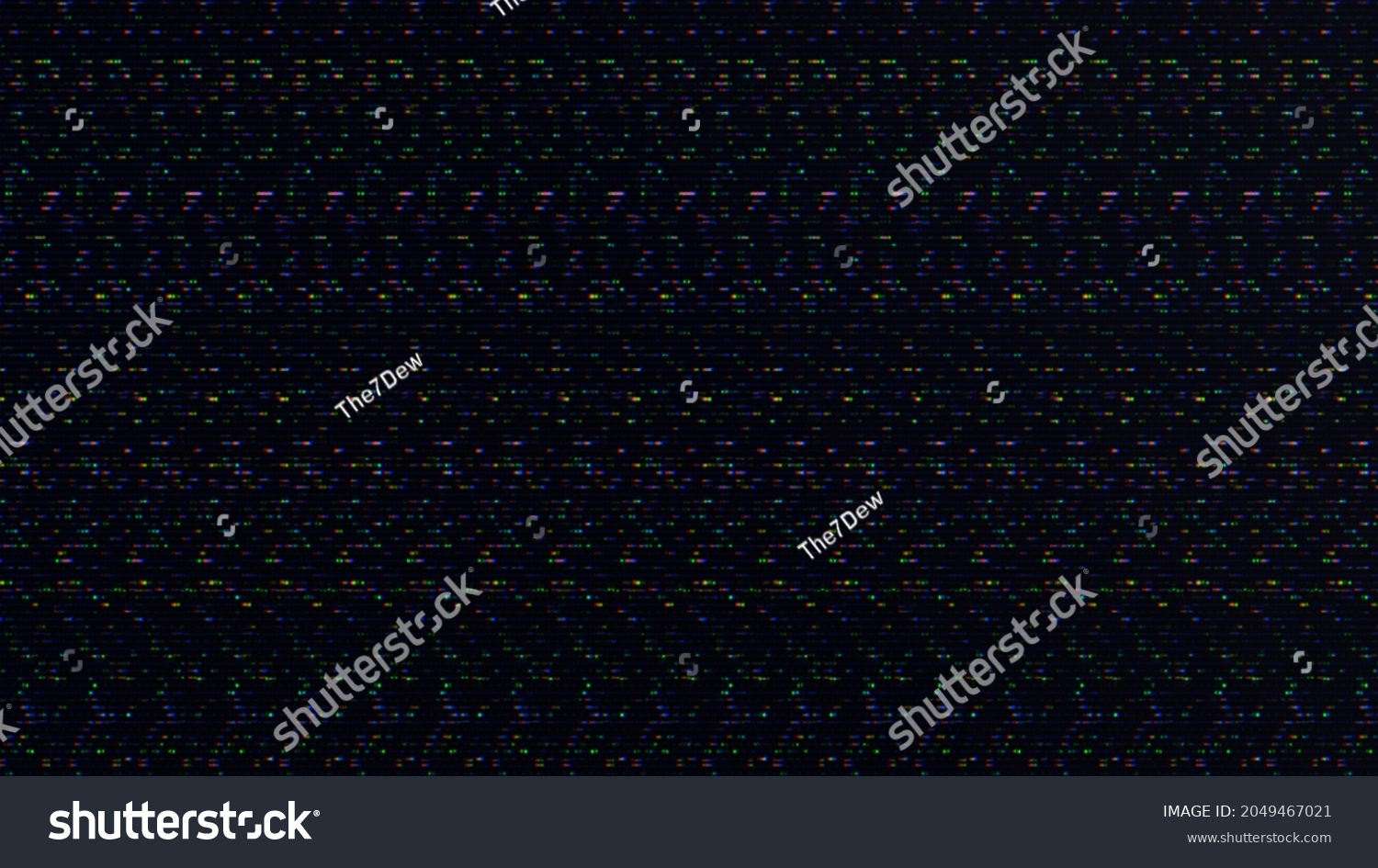 Glitch Noise Static Television Vfx Pack Stock Illustration 2049467021 ...