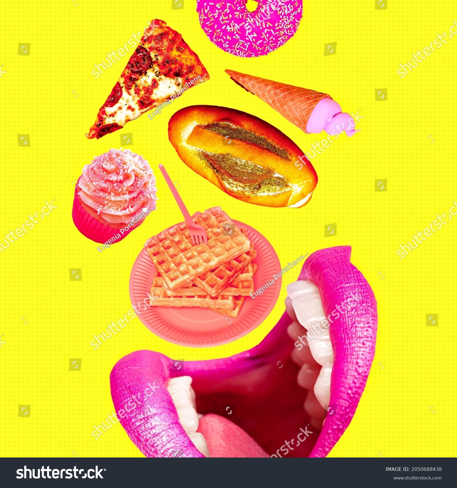 105 Art Collage Manger Macaronis Images, Stock Photos & Vectors ...