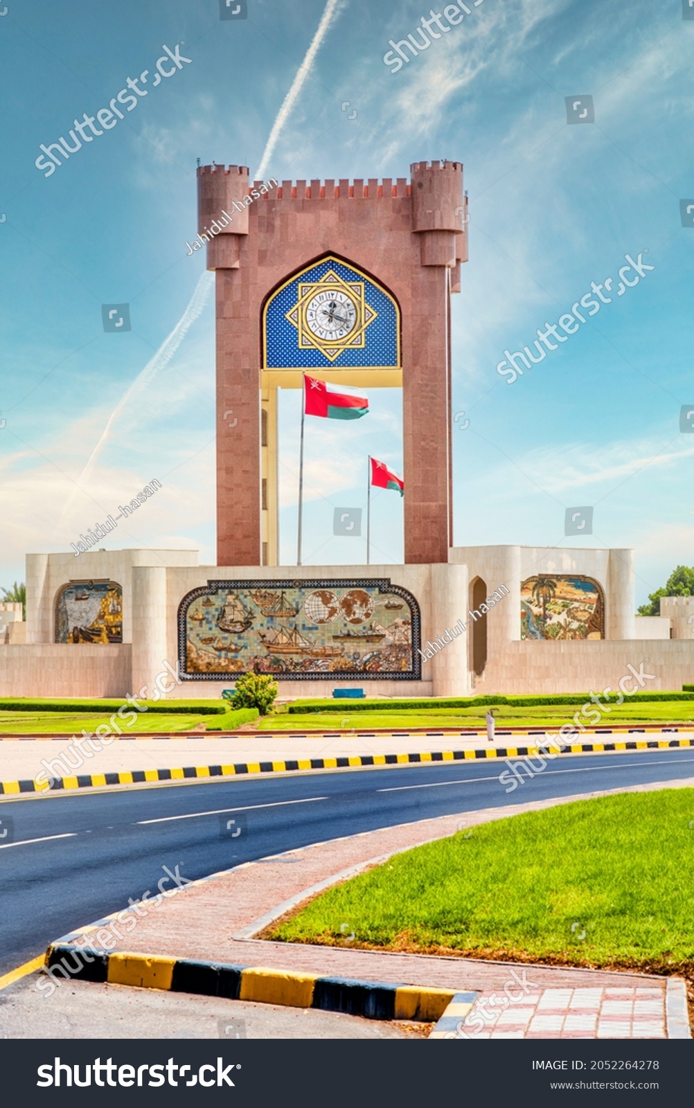 Clock Tower Burj Al Sahwa Iconic Stock Photo 2052264278 | Shutterstock