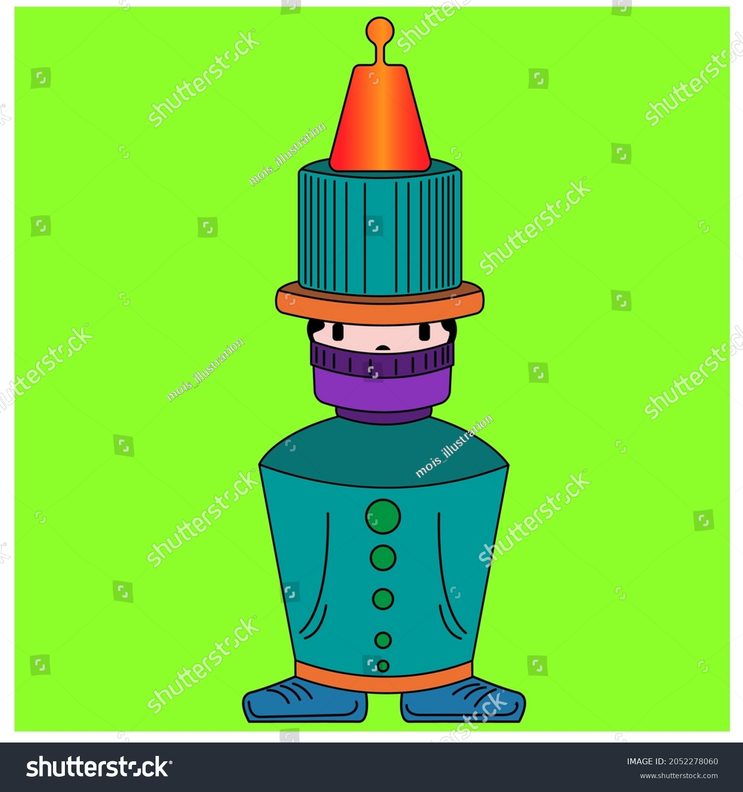 Cartoon Funny Character Drawing Kids Stock Illustration 2052278060 Cartoon Funny Character Drawing Kids Stock Illustration 2052278060