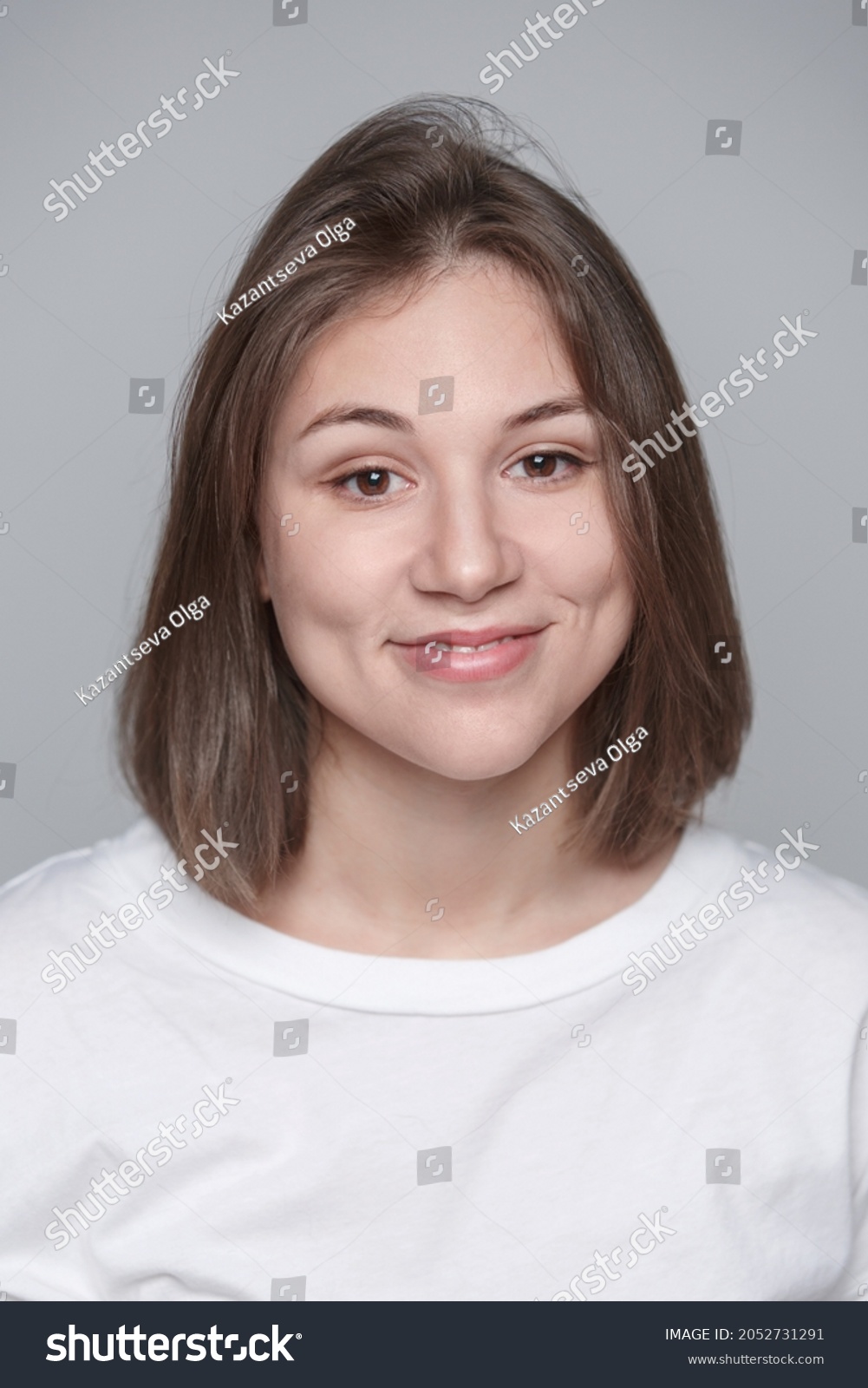 Portrait Happy Young Woman 27 Years Stock Photo 2052731291 | Shutterstock