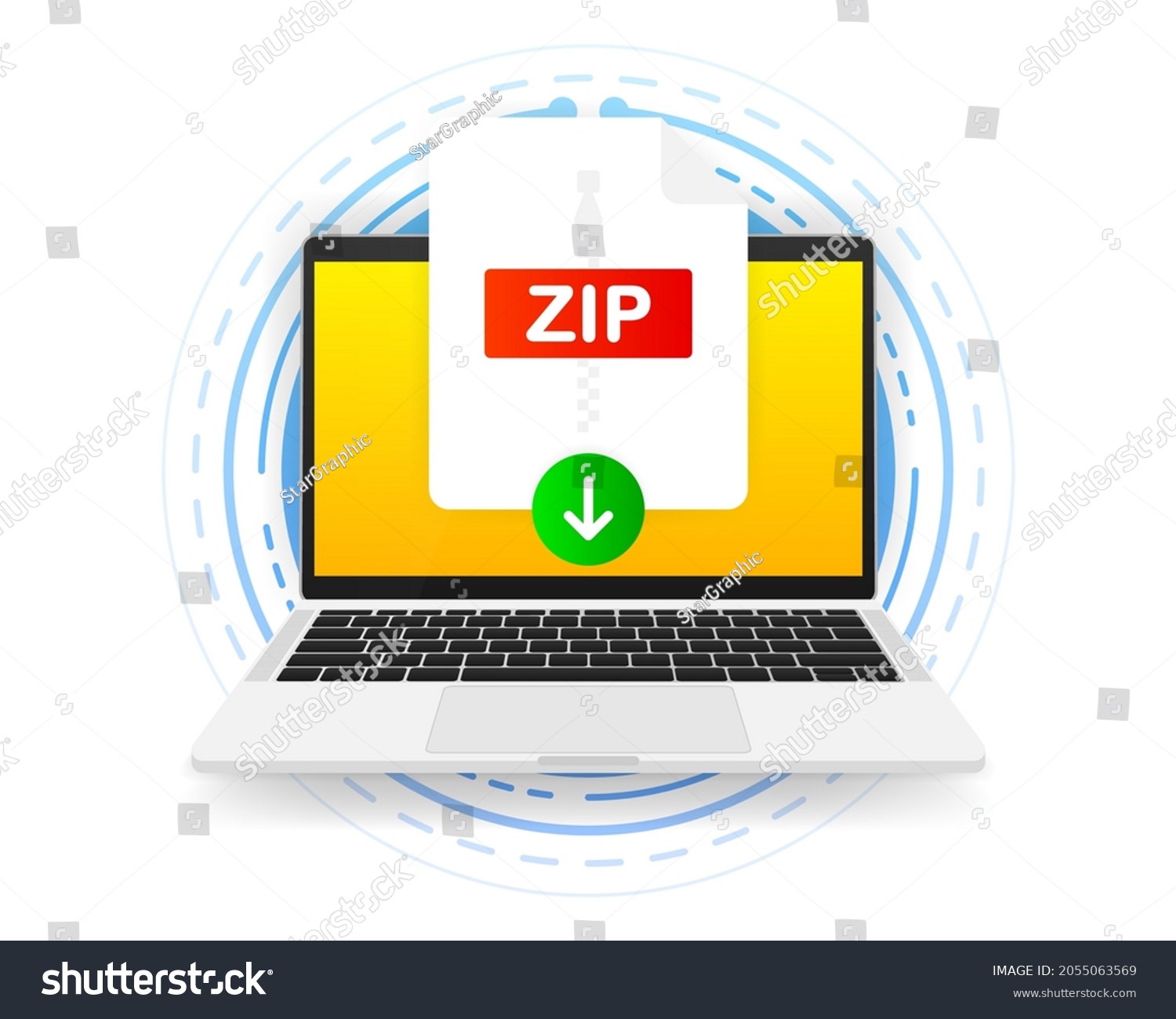 7,490 Download zip file vector Images, Stock Photos & Vectors