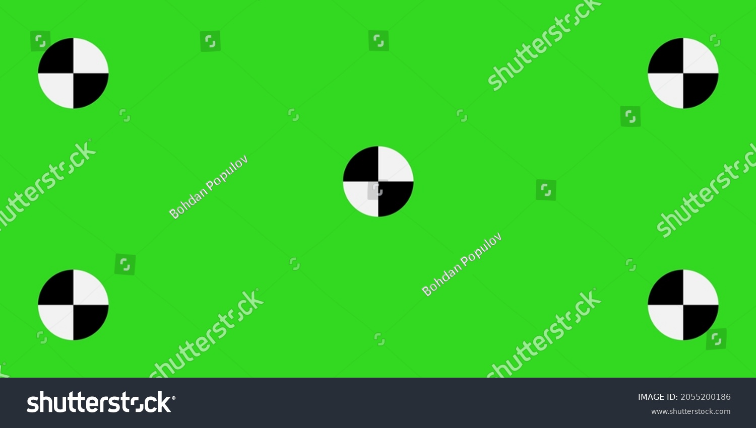 Chroma Key Green Background Vfx Motion Stock Vector (Royalty Free ...