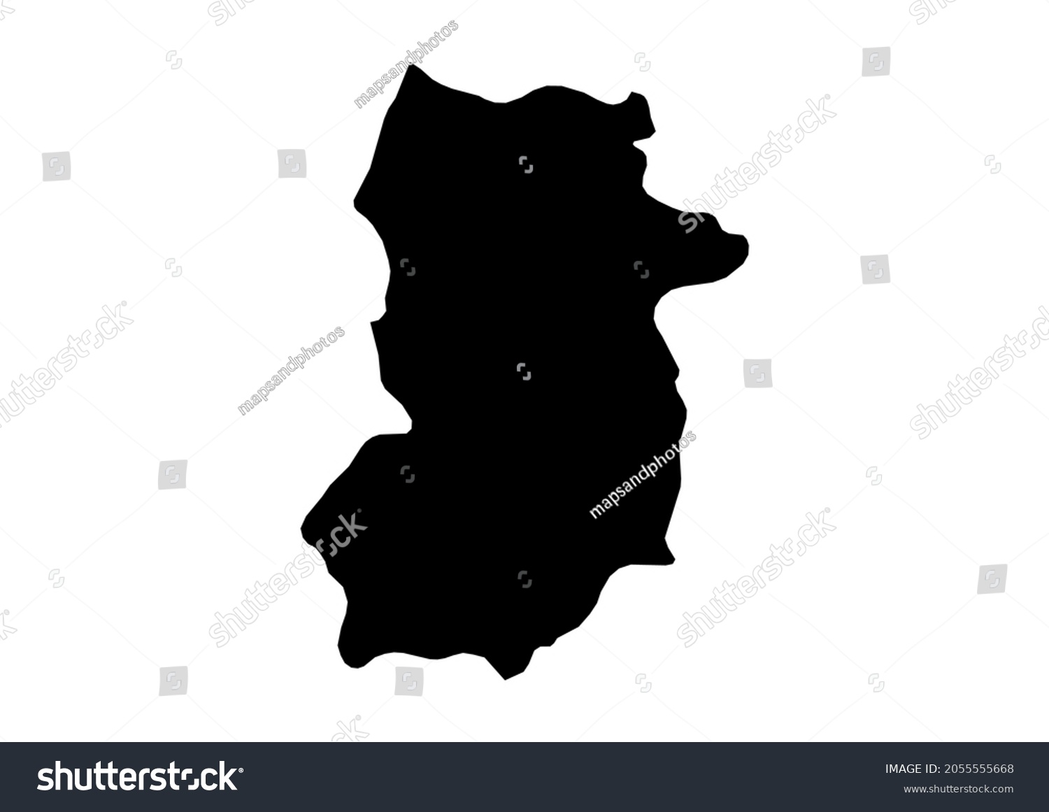 Naranarakenjapan Map Fully Editable Detailed Vector Stock Vector ...