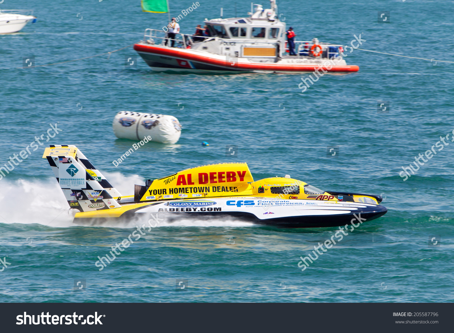 Detroit July 13 Al Deeby Hydroplane Stockfoto 205587796 Shutterstock