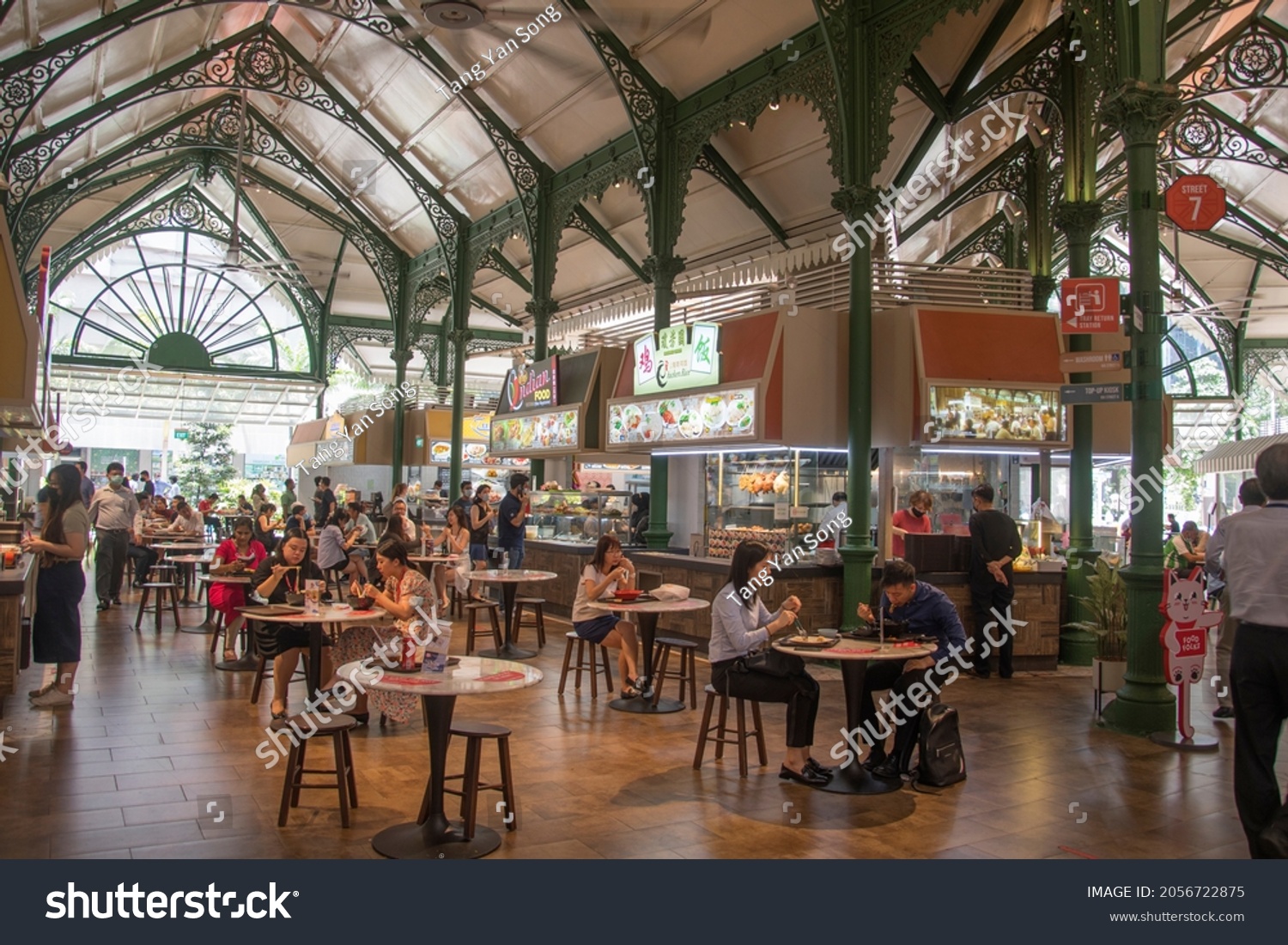 727 Singapore foodcourt Images, Stock Photos & Vectors Shutterstock