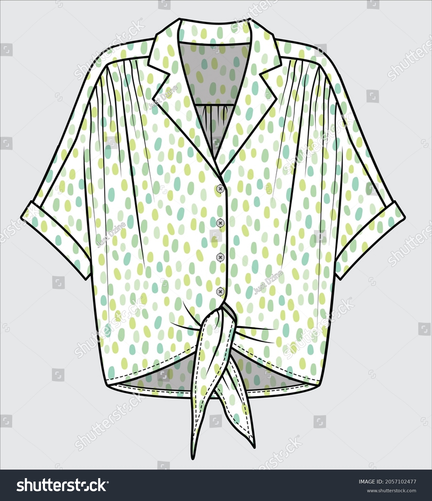 Resort Shirt Editorial Vector Stock Vector (Royalty Free) 2057102477 ...