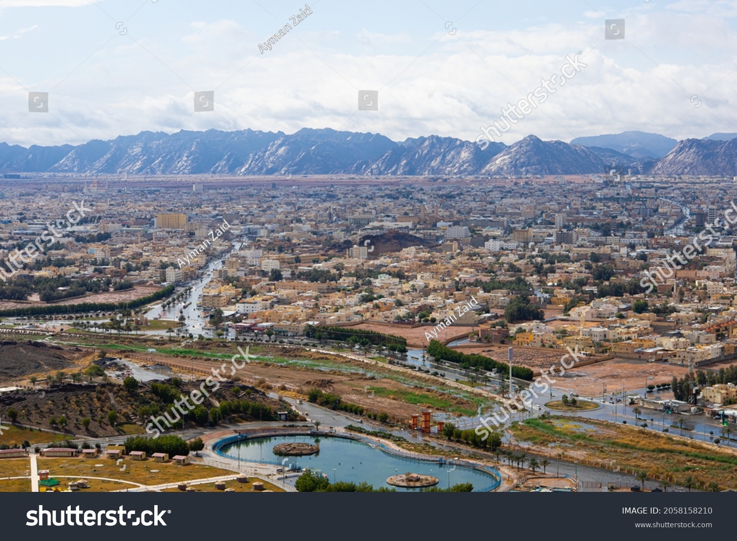 Hail City Landscape Saudi Arabia Panoramic Stock Photo 2058158210 ...