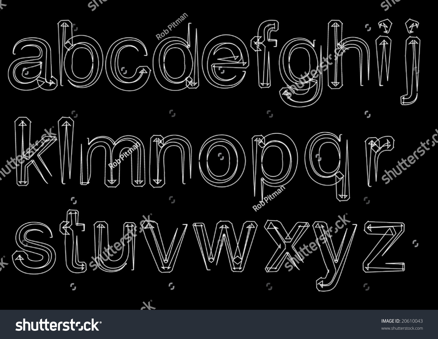 Vector Lowercase Sketch Style Font Stock Vector Royalty Free 20610043 Shutterstock Vector Lowercase Sketch Style Font Stock Vector Royalty Free 20610043 Shutterstock