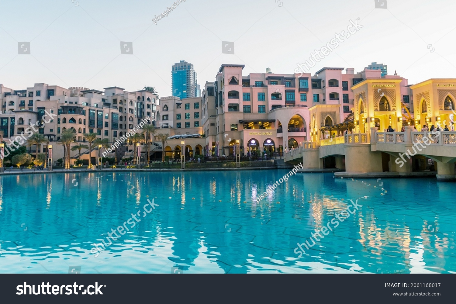 Dubai November 22 2015 City Skyline Stock Photo 2061168017 Shutterstock