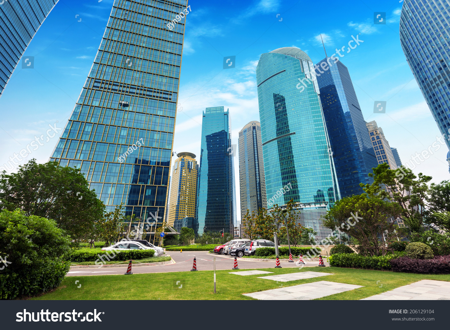 Shanghai City Shanghai Landmarks Stock Photo 206129104 | Shutterstock