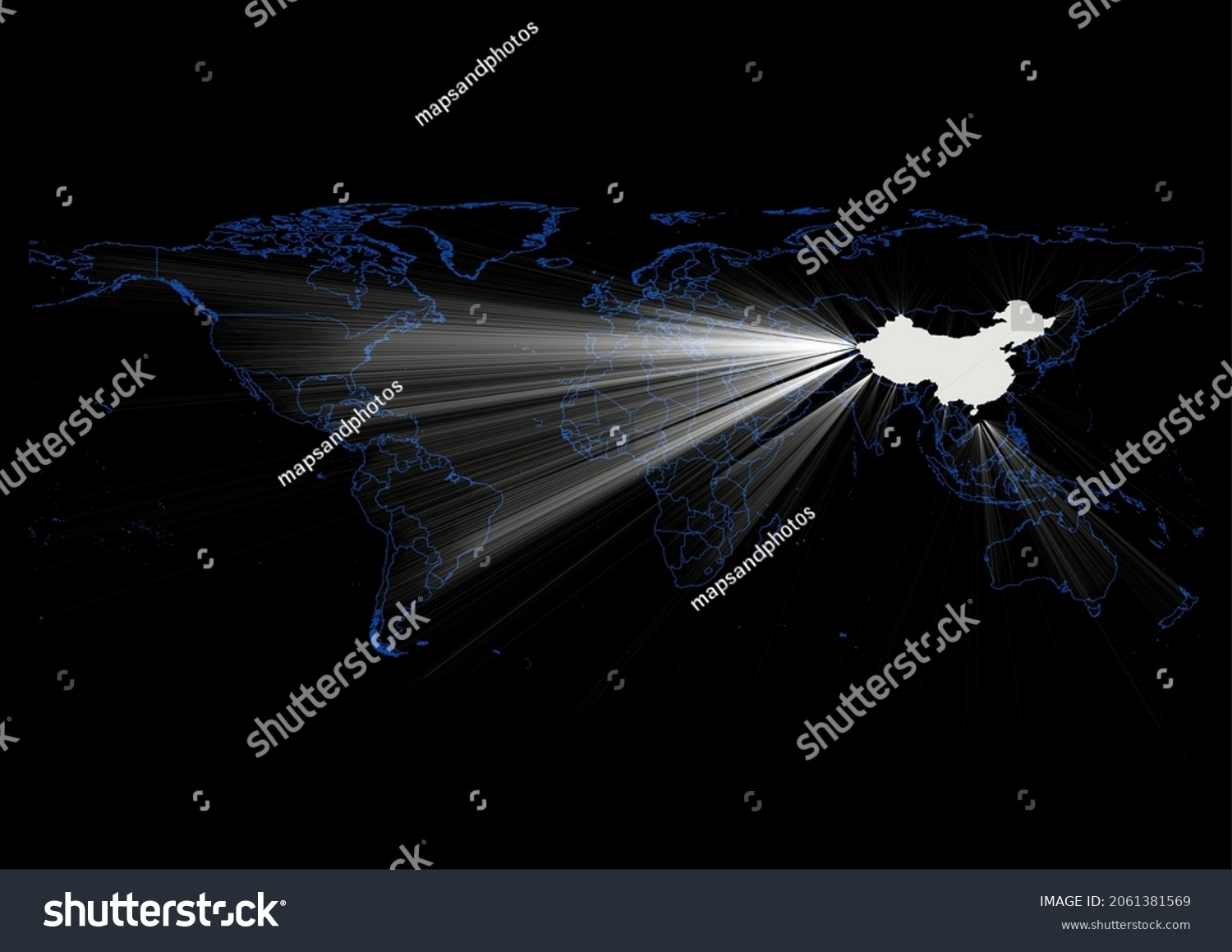 Concept Vector Map Peoples Republic China Stock Vector Royalty Free Concept Vector Map Peoples Republic China Stock Vector Royalty Free