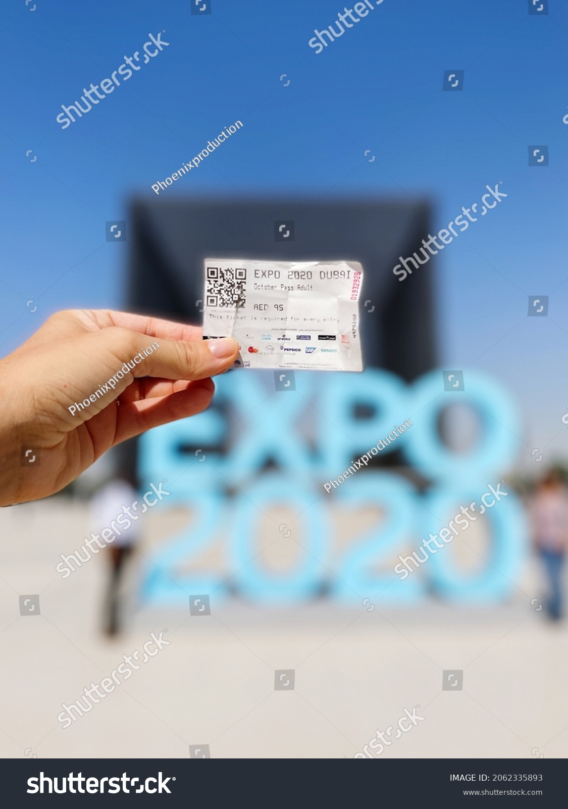 Dubai United Arab Emirates October 2021hand Stock Photo 2062335893