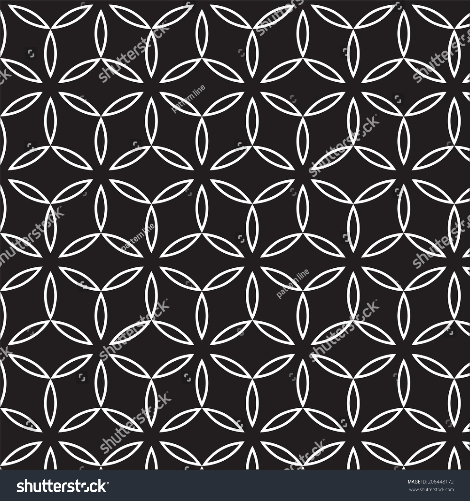 Black White Vector Texture Pattern Background Stock Vector (Royalty