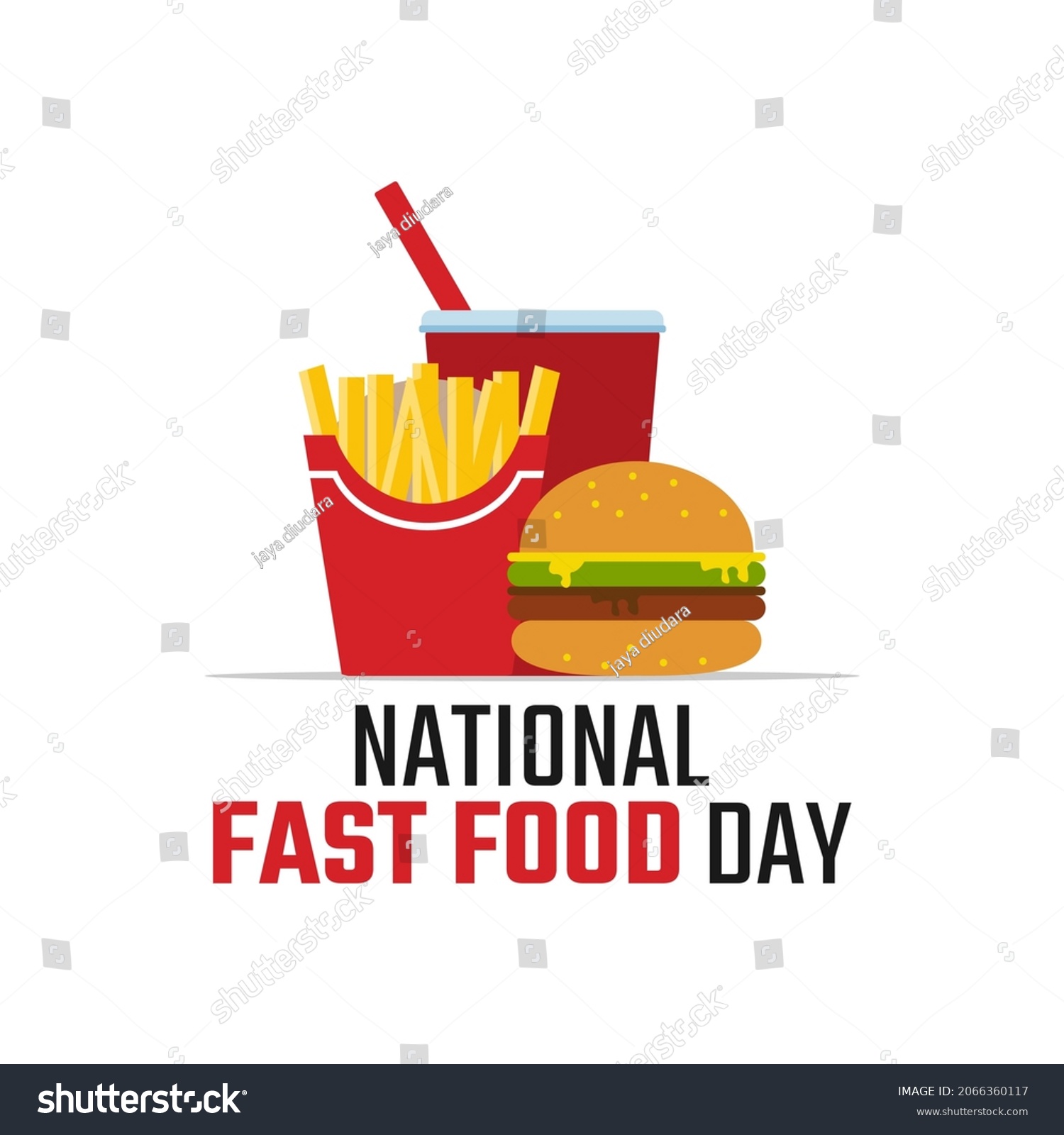 4,590 National Fast Food Day Images, Stock Photos & Vectors Shutterstock