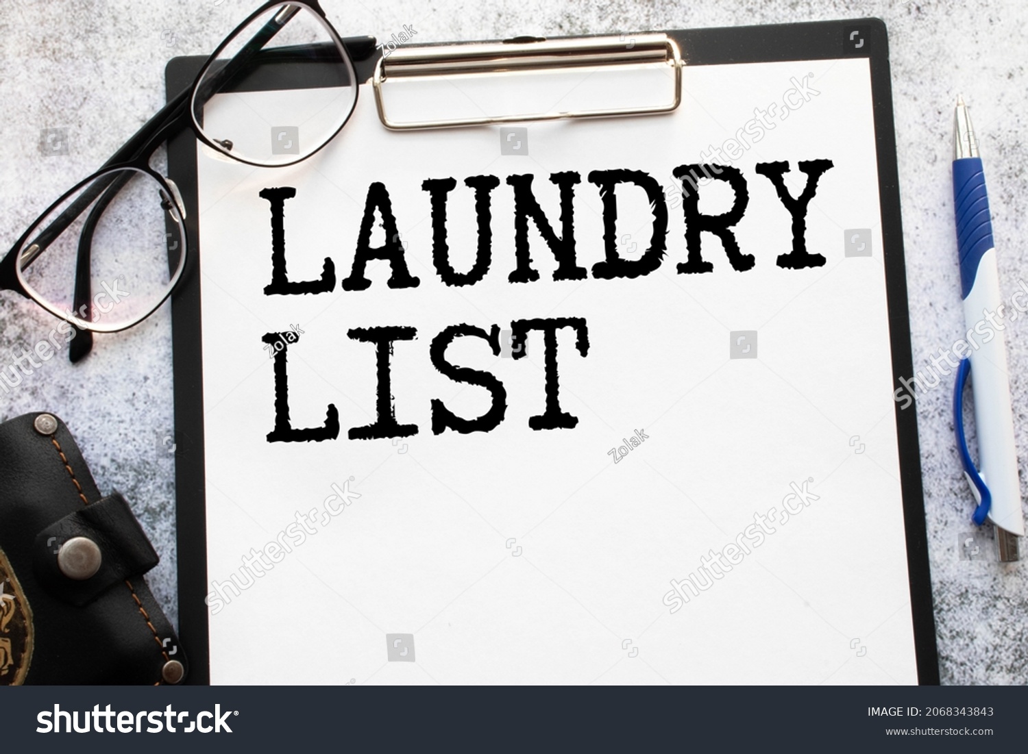 882 fotos de Laundry list Fotos, imágenes y otros productos