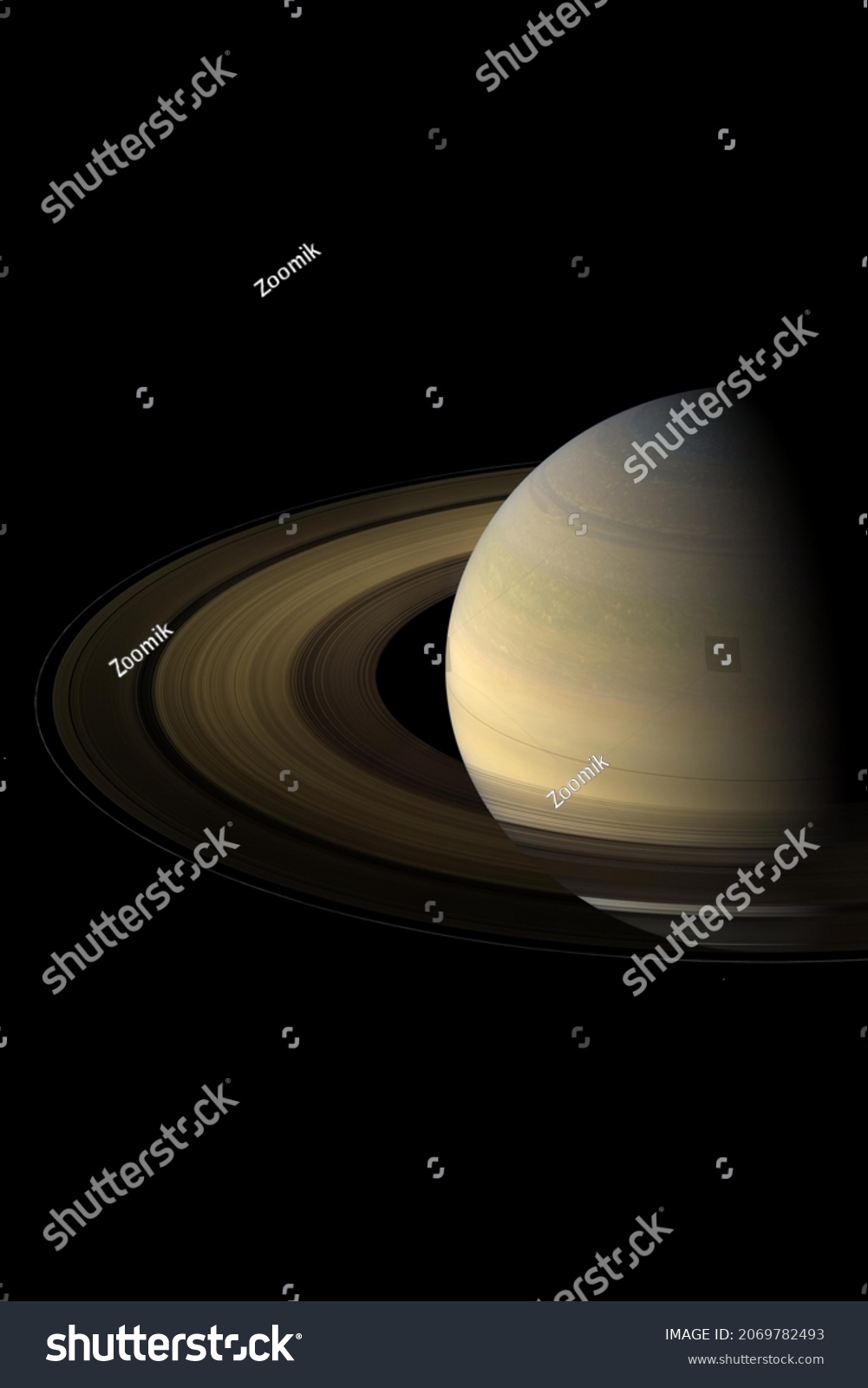 Vertical Wallpaper Planet Space Outer Dark Stock Illustration ...