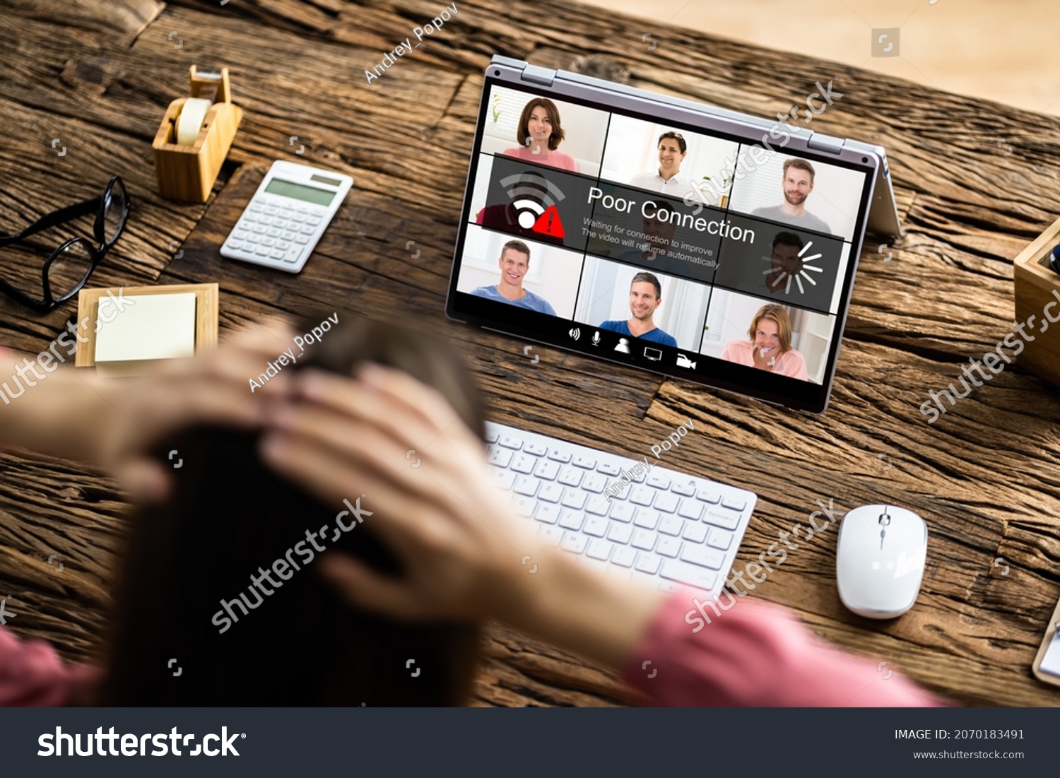 2 Hybrid Meeting Bad Images, Stock Photos & Vectors | Shutterstock