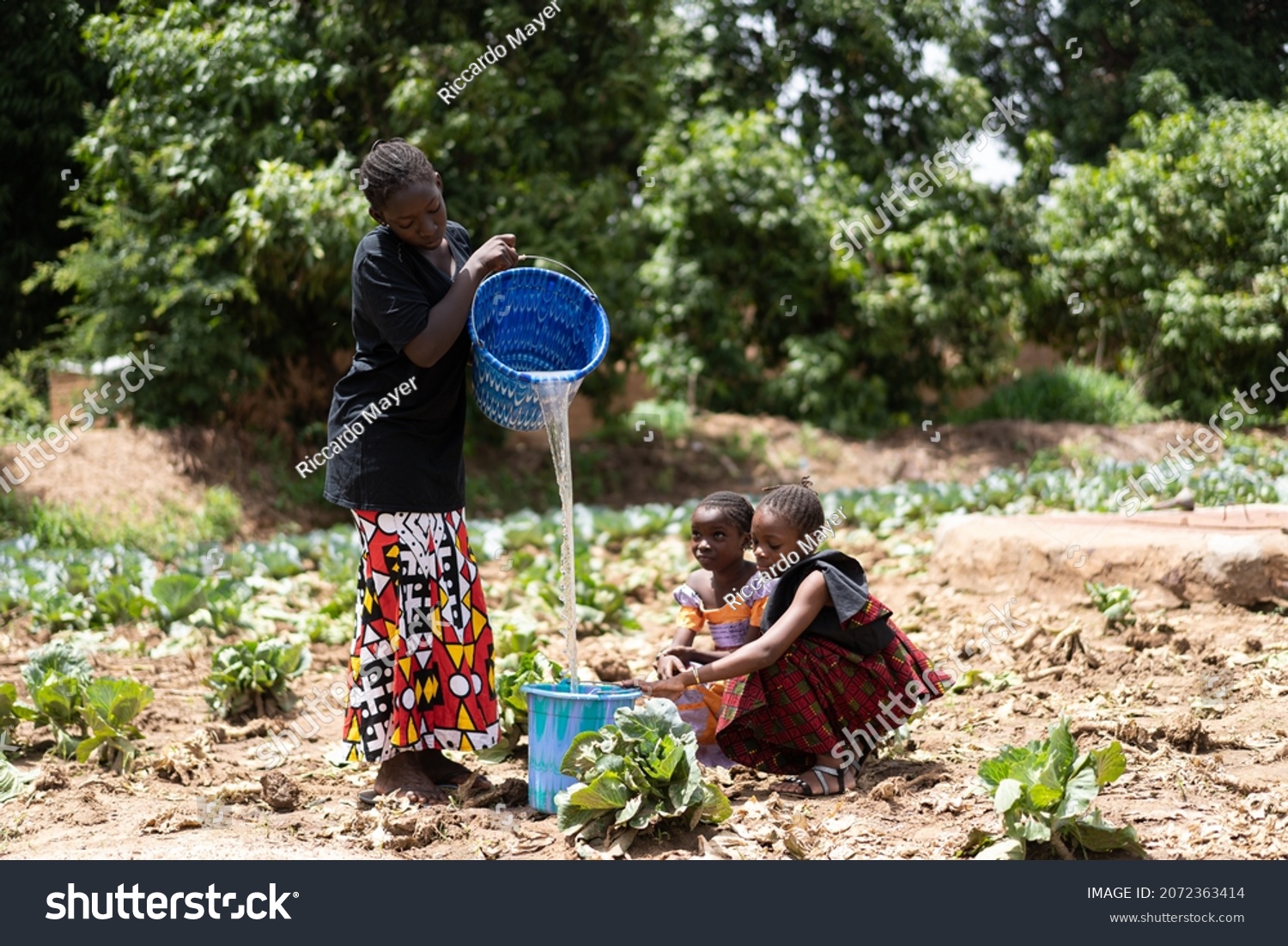 Two Little Black Girls Young Teenage Stock Photo 2072363414 | Shutterstock