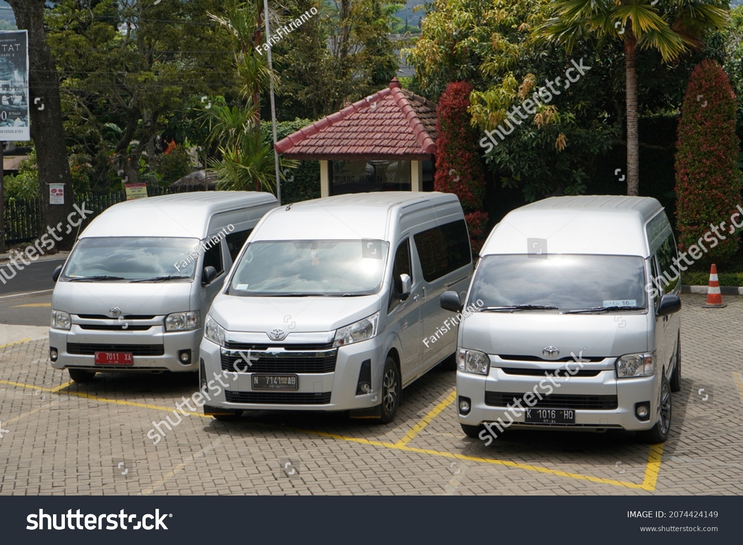 Malang Indonesia November 2021 Toyota Hiace Stock Photo 2074424149 ...